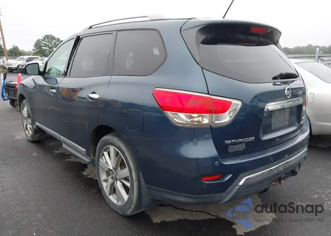 2014 Nissan Pathfinder Platinum из США, поврежденный, VIN 5N1AR2MM2EC605206
